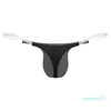 Menores de banho de banho masculino de lingerie biquíni roupas íntimas, veja através de galhas G-Strings 11 calcinha de calcinha de baixa cintura T-back