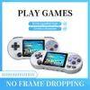 Tragbare Spielespieler SF2000 Handheld-Spielekonsole Eingebaute 6000 Spiele Retro-Unterstützung AV-Ausgang SF900 Wireless-Controller für MD GB FC SFC MAME GBA GBC Arcade-Kindergeschenke