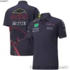 Camisetas masculinas 2022 New F1 Team Polo Team Team Team curto Fórmula 1 Driver da mesma camiseta de estilo F1 T-shirts Motorsports Tops de grandes dimensões masculinos personalizados 4123
