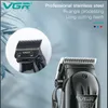 Hair Trimmer Vgr Professional Hair Clipper Włosy do cięcia Maszyna Regulowana fryzura bezprzewodowa fryzjer ładowna