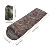 Sleeping Bags Outdoor Camping Camouflage Envelope Adult Travel Lunch Break Office Leisure Lazy Sleep 230411