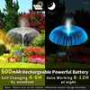Solar Jellyfish Fiber Optic Lamp Outdoor Decoration Waterproofing Of Garden Lights Suitable For Courtyard Weddings Holiday