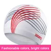 Swimming caps Elastic Swimming Caps for Men Women Waterproof PU Swim Diving Shower Caps Hats for Long Short Hair Protect Ears Sports Hats 230411