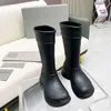 3D printed shoes men women rain Boots Bb designer boots fashion knee boots macaron waterproof shoe