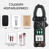 AC DC Digital Clamp Meter Multimeter Pinza Amperimetrica True RMS High Precision Capacitance NCV Ohm Hz Tester Dmxhg