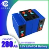 Grade A 3.2V LIFEPO4 280AH Batterij 4/8/16/32pcs Diepe cycli DIY Oplaadbare Batteri Pack voor zonne -RV EV Golf Carts Boats Cellen