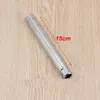 Bathroom Shower Heads Stainless Steel Chrome Head Pipe Adjustable Arm 12" Male Thread Connector 15202530cm Length 230411