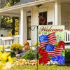 Neuheiten WZH American Independence Day Themengarten Flagge 3045CM1181IN1771IN Outdoor Yard Festival Dekoration Banner Z0411