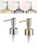 Liquid Soap Dispenser Pump Head 28 Thread Plastic Lotion Bathroom Spray Replace Shampoo Tube ABS Gold Silver Dishes