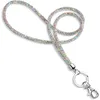 Wholesale New Rhinestone Office Lanyard , with Metal Clasp & Keyring , Crystal Lanyard for Women, ID Card , Keys Strap