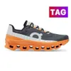 Bolo quente em Cloudmonster Running Shoes Cloud Monster Leve Amortecido Tênis Feminino Calçado Corredor Tênis Branco Violeta Dropshiping Treinadores Aceitos