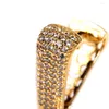 Hoop kolczyki eyika vintage pełny cyrkon geometryczny trójkątek kolczyka dla kobiet mody puste serce złoto srebrne wyplane biżuterię Prezent biżuterii