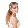 Hårklipp Brudstycke Flower Crown Wedding Accessories Crystal Headpiece Weddin