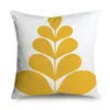 Almofada com padrão amarelo capa decorativa capa floral para decoração de sofá de carro fronha para casa travesseiros 45 cm X