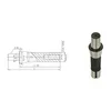 Freeshipping Boorkop Arbor Taper of draadgemonteerd Type R8 Boorkopadapter Drijfstang R8-Jt6 Draaicentrum Draaibank Acces Dgxsd