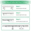 조명, 2 피트 T8 LED 튜브 플랜트 성장 램프 80W (20WX4), 전체 스펙트럼 조명, 타이밍, 실내 식물 묘목 수경 씨앗을위한 링크 가능한 재배 조명 성장 텐트 씨앗