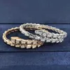 Classic Bangles Gold Sier Designer Snake Bracciale Sier Cuff Bangle Nlay Gypsophila Diamond Bracciali Womens Mens Love Wedding Jewelry