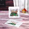 Wenskaarten 10 pack 3d kerstkaart vakantie pop -upjaar vrolijke kerstgroothandel leverancier 230411