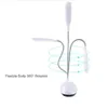 Desk Lamps LED Desk Lamp Foldable Table Lamp Stepless Dimmable Touch Reading Light Eye Protection Night Light Battery Powered Book Lamp P230412