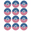 Nyhetsartiklar Fjärde juli Party Stickers Red Blue White 4 juli Dekorationer American Independence Day Party Decorations Party Stickers Z0411