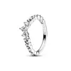Anneaux de bande Saint valentin cadeau coeur maman blanc pavé anneaux pour les femmes Original mariage cristal anneau de luxe bijoux accessoires bijoux de mode AA230412