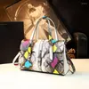 Evening Bags Luxury Snake Pattern Tote Designer Handbags High Quality Large Capacity Genuine Leather Shoulder Bag Big For Women