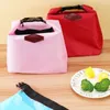 Storage Bags Portable Thermal Insulated Lunch Bag Cooler Lunchbox Lady Carry Picnic Food Tote Insulation Package