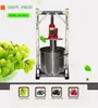 Fruit Juice Pressing Equipment Grape Wine Hydraulic Cold Press Juicer Extractor Machine Commercial