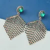 Kolczyki Dangle żyrandol 2023EARRINGS SUPER Flash Claw Chain Serie