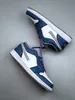 Chaussures moins cher Designer Sports Jumpman 1 1s Low True Blue White Cement Grey Jan 17th on the Way Brand Name Sneakers