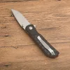 Special Offer G0411 Flipper Folding Knife 9Cr18Mov Satin Drop Point Blade Black G10 Handle Ball Bearing Fast Open EDC Pocket Knives