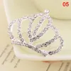 Hair Accessories Girls Kids Princess Crown Mini Cute Flower Crystal Combs Birthday Party Tiaras Decor Jewelry 230412