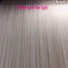 Sheer Curtains 3x2.6m String Curtain Shiny Tassel Line Window Door Divider Drape Living Room Decor Valance 230412