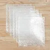 Sacs de rangement 50 pcs en plastique enveloppe de protection enveloppe blanche bulle mousse emballage PE sac transparent antichoc double film amorti 189k