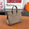 Classic Tote Bag Designer Handbag Luxury womens bag Fully handmade using Imported Original Togo Leather Beeswax thread sewing 24K Platinum electroplate Hardware