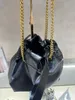 Fashion Trash Crossbody Bag Leather Soft Material Chain Shopping Bag Designer Luxury Crush Shoulder Bag