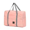 Duffel Bags Travel Duffle Bag Organizer Women Foldable Handbags Clothes Sorting Storage Paint Letter Pattern Luggage Accessories