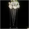 Party Decoration High Quality Transparent Clear Acrylic Flower Stand/ Table Centerpiece IMake094 Drop Delivery Home Garden F DHPHW