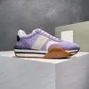 2023 Mężczyźni luksusowe buty Tomfords Casual Treners Treners Side Stripe Suede Drumborka Chunking Guma Ekologiczna Ekologiczna Buty sportowe Rozmiar 39-45