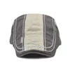 SBOY HATS Jamont Retro Basker Cap för män Casual Visor Ivy Peaked Gorras Planas Flat Caps Herr Mjuk bomullslappar BOINA BOINA