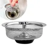 Aufbewahrungsbeutel Küche Wasser Waschbecken Filter Sieb Werkzeug Edelstahl Bodenablaufabdeckung Dusche Haar Catche Stopper321E