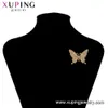 brooches-150 Xuping fashion gold women jewelry butterfly shaped rhinestone brooch