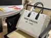 2023 Top 10A Designer Bag LSY Canvas Tote Bag Shopping Bag Handbag Quality Manufacturer Large Capacity Bag Popular Mobile Phone Bag Same Style for Men and Women 48CM