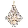 Lustres en cristal de luxe américains Lampes Européen Brillant Pendentif Lustre Luminaire LED Moderne Maison Salle À Manger Chambre Éclairage Intérieur Décoration