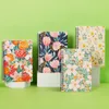Random Blossoms Cover A5 Spiral Coil Paper Notebook Book Student Notepad Kawaii Portable Diary Journals