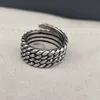 diamond wedding Fashion band Gold Ring Double x Trendy snake Ladies Designer Rings for women Luxury Jewelry Love Womens Braided Couple Birthday Party Gift