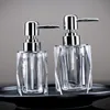 Dispenser di sapone liquido Creative Crystal Shampoo e doccia Set di accessori per il bagno Bottiglia contenitore in stile nordico 230411