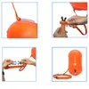 Boya de chaleco salvavidas 1 unids Bolsa de flotador de natación Impermeable PVC Inflable Boya de natación Deporte acuático Salvavidas Boya de vida Air Dry Tow Sail Flotation Bag 230411