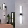 Nordic LED wall lamp simple bedroom bedside lamp square bathroom mirror headlights living room lamps wall lights for home