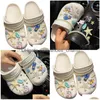 Shoe Parts Accessories Ocean Sea Charms Buckle Slipper Decoration Toy Fit Croc Girl Pvc Gifts Xmas Kids Backpack Cute Diy Drop Del Dhko1